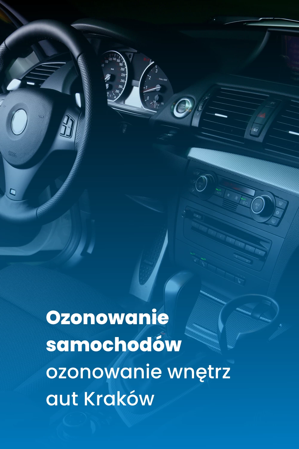 Ozonowanie samochodów - ozonowanie aut Kraków